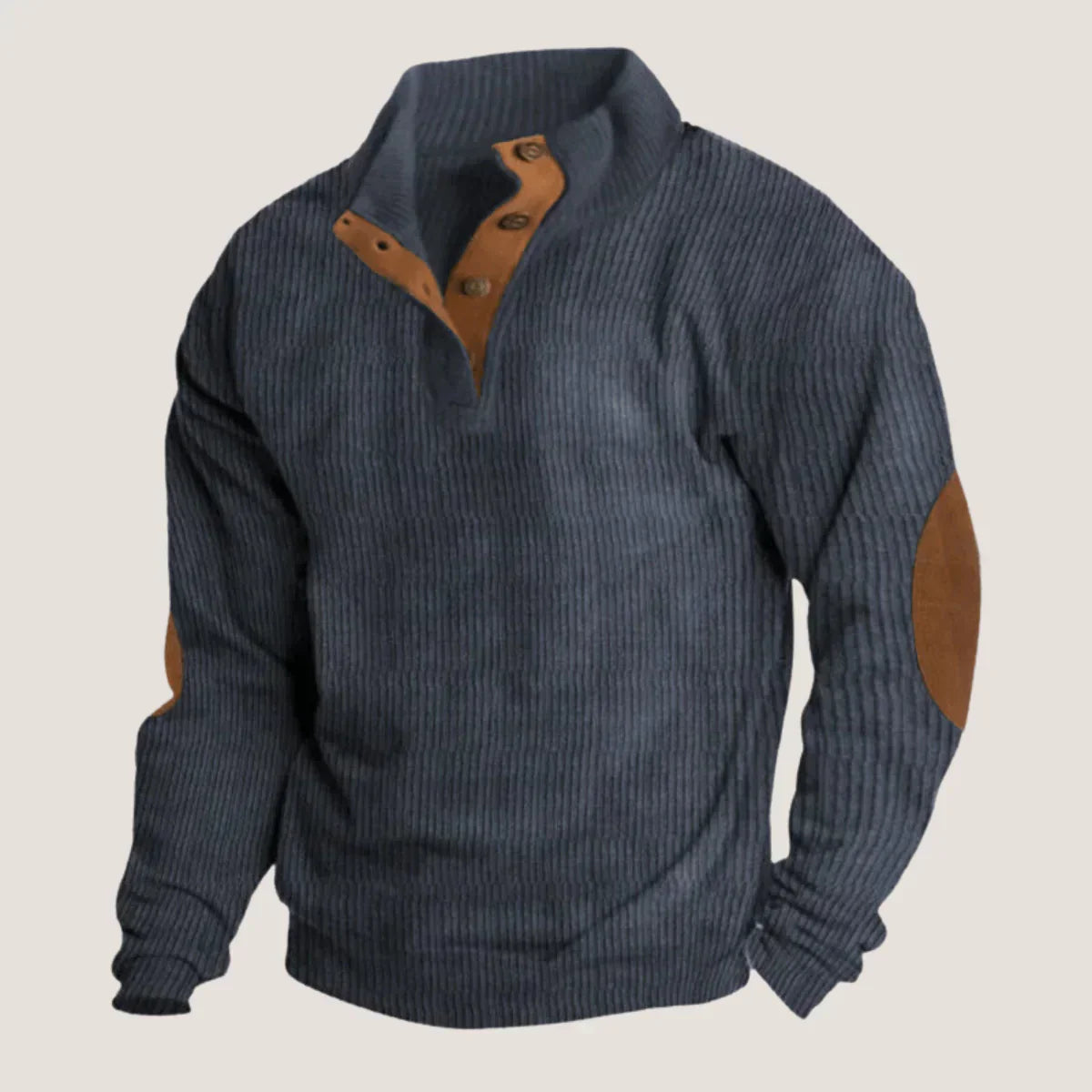 Caden | gerippter Pullover