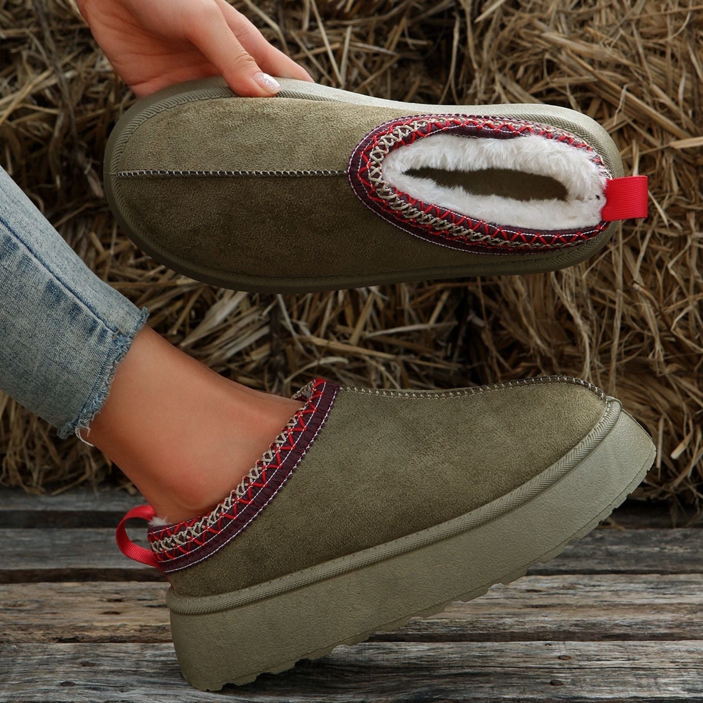 WOLFIE | Fellgefütterte weiche Schuhe