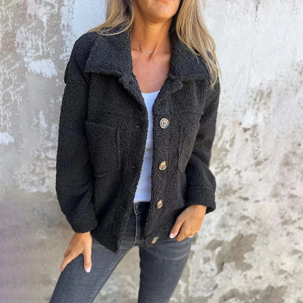 Diona ™ - Kurze jacke mit Revers