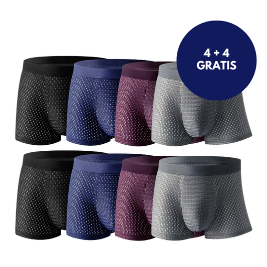 BOXERSHORTS AUS BAMBUSFASER – KOMFORT DEN GANZEN TAG